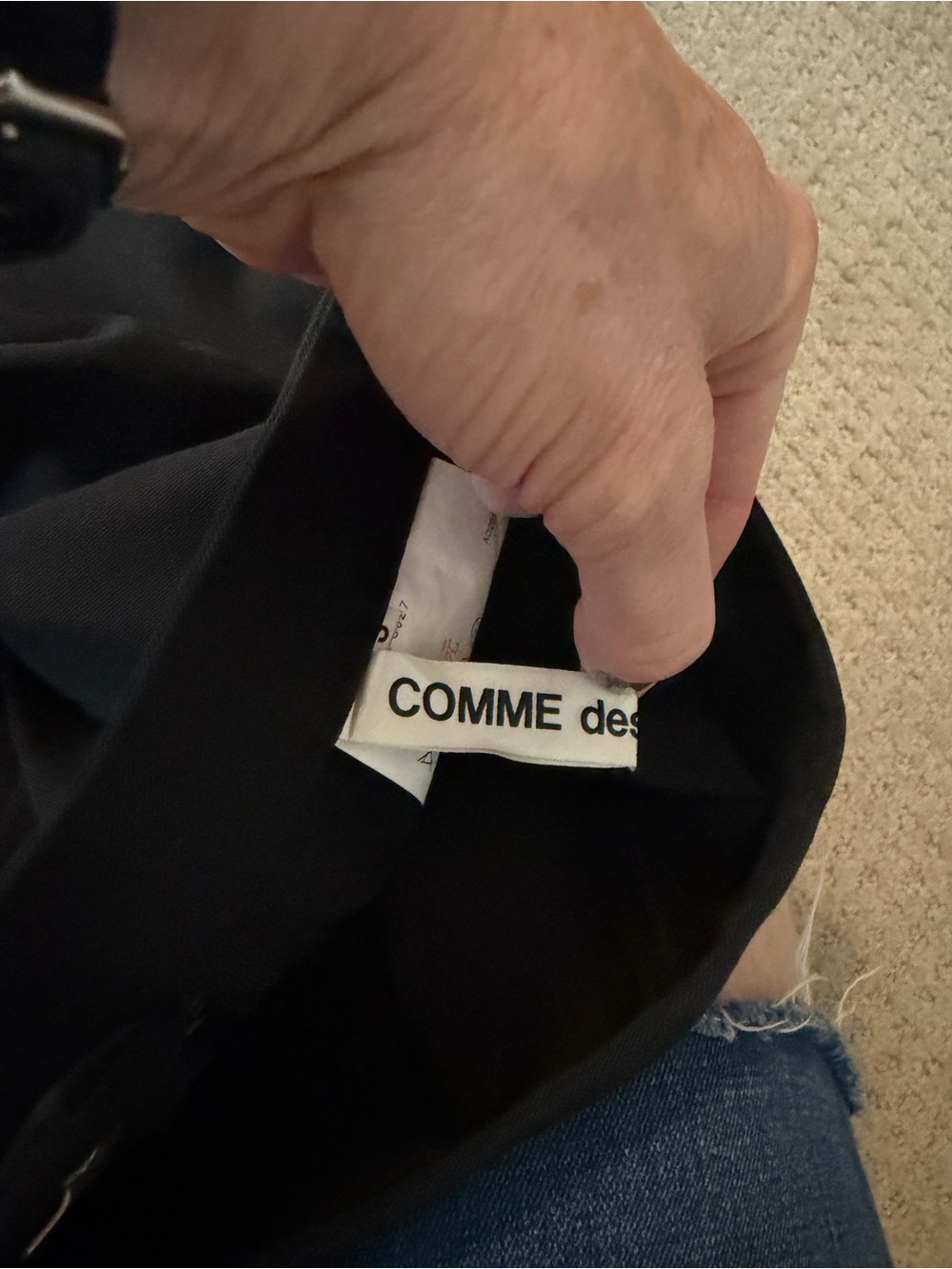 Comme des Garcons Black Pencil Skirt - Picture 5 of 9
